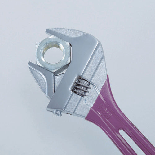 エビ　ハイブリッドモンキーレンチ　スケルトン　バイオレット　３００ｍｍ　UM46V　1 丁