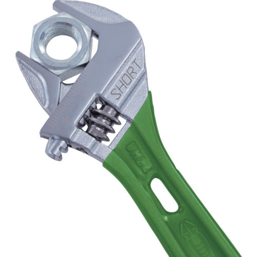 エビ　ポケットモンキーレンチ　グリーン　１１８ｍｍ　UM24SG　1 丁