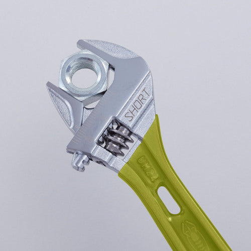 エビ　ポケットモンキーレンチ　イエロー　１１８ｍｍ　UM24SY　1 丁