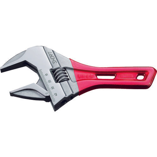 エビ　ポケットモンキーレンチ　レッド　１８５ｍｍ　UM48SR　1 丁