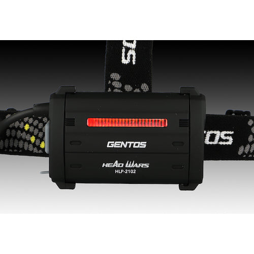 GENTOS LED Headlight (Rechargeable/Battery-powered) Hybrid Headlight Head Wars HLP-2102 Brightness 400 (strong)/190 (medium)/40 (weak)lm HLP-2102 1 unit