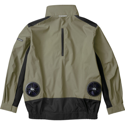 空調服　遮熱フルハーネス空調服［［Ｒ上］］　カーキグリーン　Ｌ　KU92110G60S3　1 着