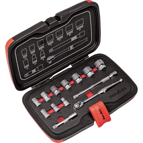 Pro-Auto 3/8DR. 13PC Socket Wrench Set PA3013 1S