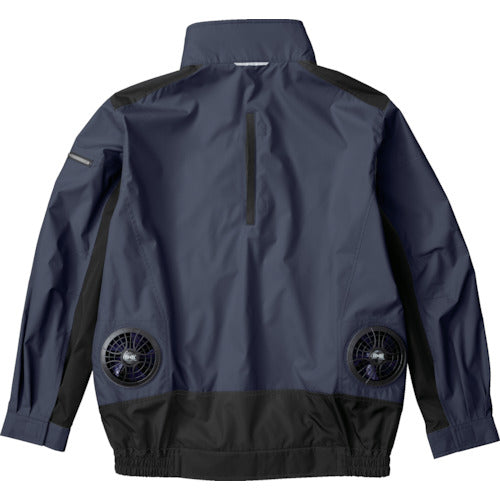 空調服　遮熱フルハーネス空調服［［Ｒ上］］　ダークブルー　Ｍ　KU92110N90S2　1 着