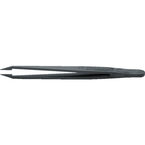 Idealtek ESD Plastic Tweezers 115mm Flat Tip 707-CF-IT 1 pc