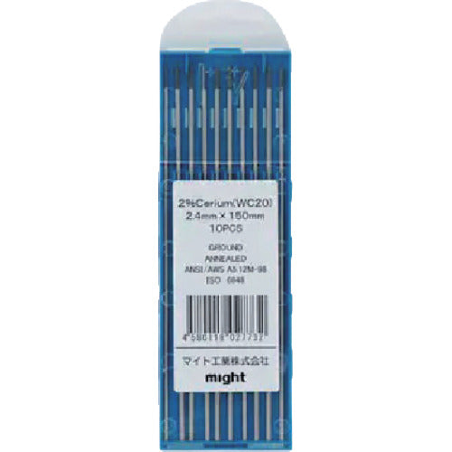 Myto Cerium-containing electrode 2.4mm x 150mm (10 pieces) TG-152S 1 S