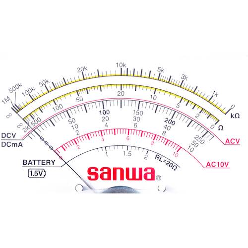 ＳＡＮＷＡ　アナログテスター　CP8D　1 台