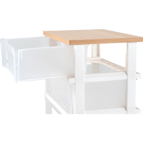 TENMA Wooden Top Storage 550, Assembled, 4 Tiers, 110012803, 1 Unit