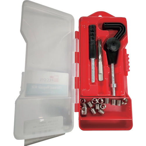 Recoil Recoil kit for insert threads (with pilot tap) Applicable bolt thread: M6 x 1.00 Pilot hole diameter: 6.30 mm 35063 1 S