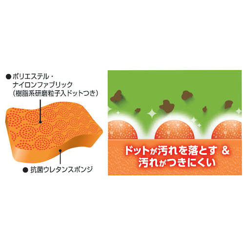 ３Ｍ　スコッチ・ブライト　スクラブドット清潔スポンジ（ブルー）　SDS-02KB　1 個