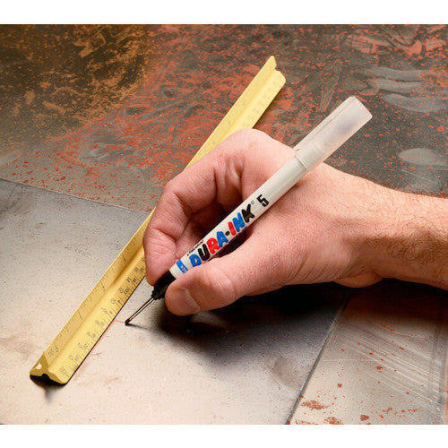 마칼 공업용 마커(극세) DURAINK5 블랙 96520 1개