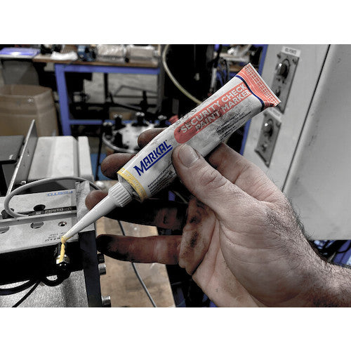 마칼 튜브 마커 SECURITY CHECK 레드 96670 1 개