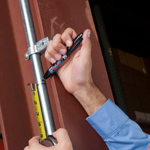 Markal 산업용 마커 DURAINK20 레드 96576 1 pcs