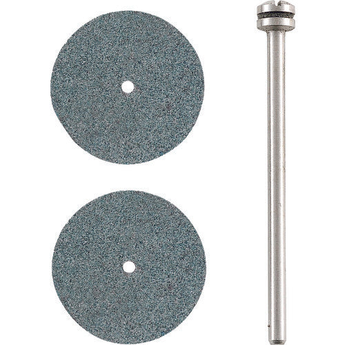 PROXXON Micro Grinder Tool Disc Grindstone (GC) 2 Pieces (with Shaft) 26305 1 S