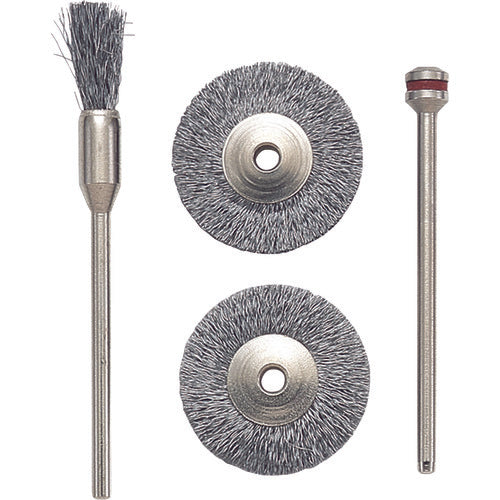 PROXXON Micro Grinder Tool Wire Brush Set of 3 (Iron) 28950 1 S