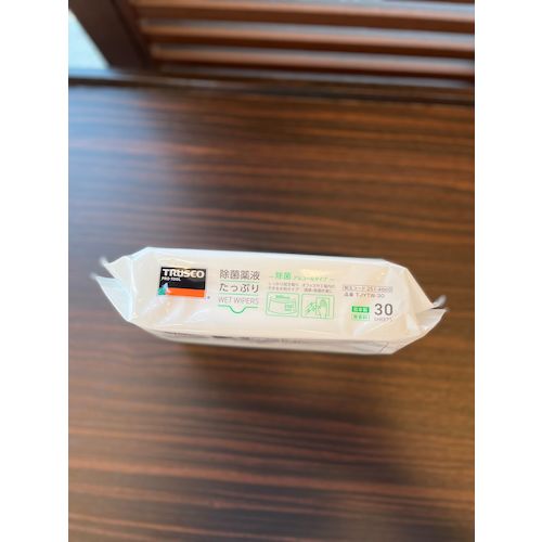 TRUSCCO 살균 약액 충분히 젖은 와이퍼 대형 30 장 TJYTW-30 1 PK