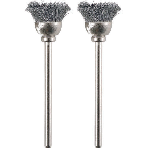 PROXXON Micro Grinder Tool Wire Brush 2 Pieces Cup Type (Iron) 28953 1 S