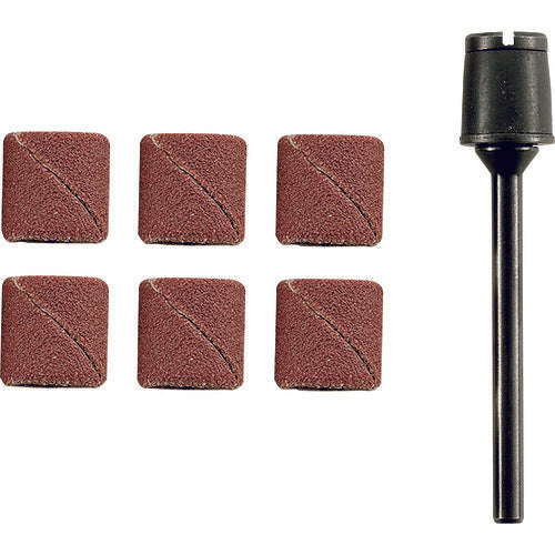 PROXXON Micro Grinder Tip Tool Roll Paper 6 Pieces (with Shaft) Cylinder 26980 1 S