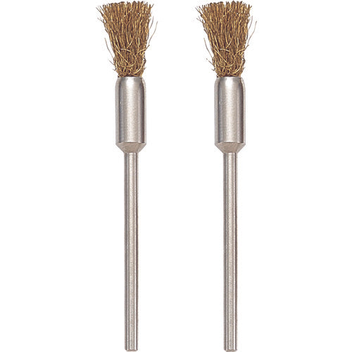 PROXXON Micro Grinder Tool Wire Brush 2-piece Broom Type (Brass) 28961 1 S