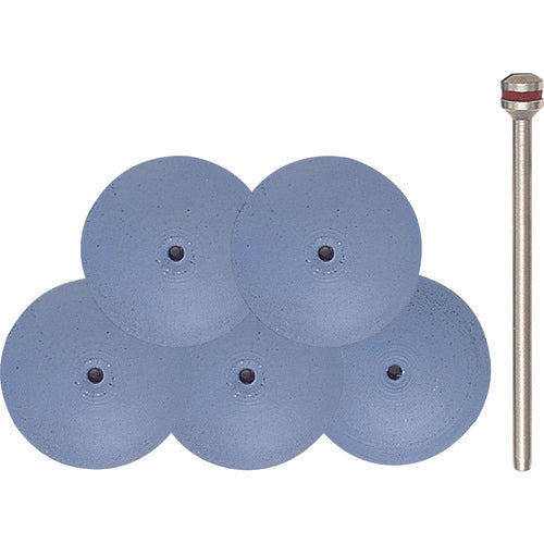 PROXXON Micro Grinder Tip Tool Silicone Buff (Spindle) 5 Pieces 26293 1 S