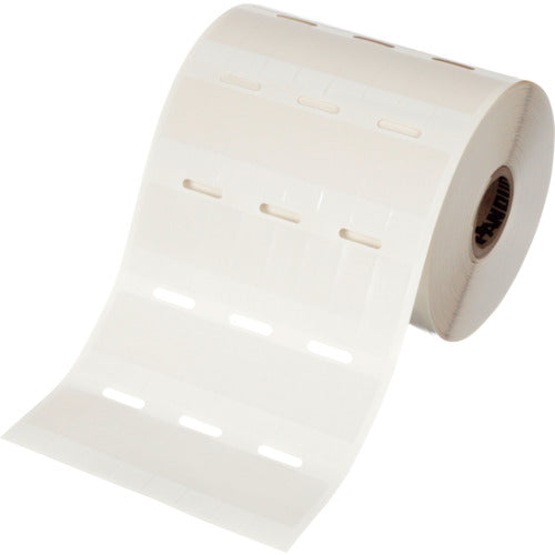 PANDUIT Self-Laminating Labels for Thermal Transfer Printers, Vinyl, White, Print Area 12.7mm x 19.1mm, Pack of 5,000, S075x150VATY, S075X150VATY, 1 Roll