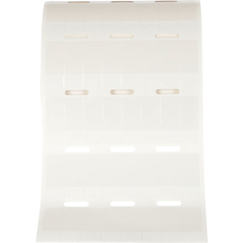 PANDUIT Self-Laminating Labels for Thermal Transfer Printers, Vinyl, White, Print Area 12.7mm x 19.1mm, Pack of 5,000, S075x150VATY, S075X150VATY, 1 Roll