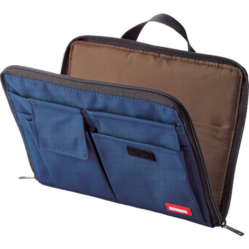 ＬＩＨＩＴ　インナーバッグ　Ａ５バッグインバッグ（ワイドタイプ）　ネイビー　A7558-11　1 個