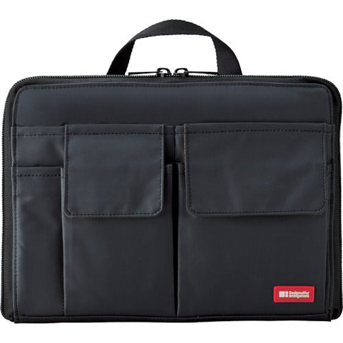 LIHIT Inner Bag A5 Bag-in-Bag (Wide Type) Black A7558-24 1 pc