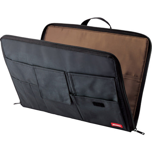 ＬＩＨＩＴ　インナーバッグ　Ａ４バッグインバッグ（ワイドタイプ）　ブラック　A7559-24　1 個