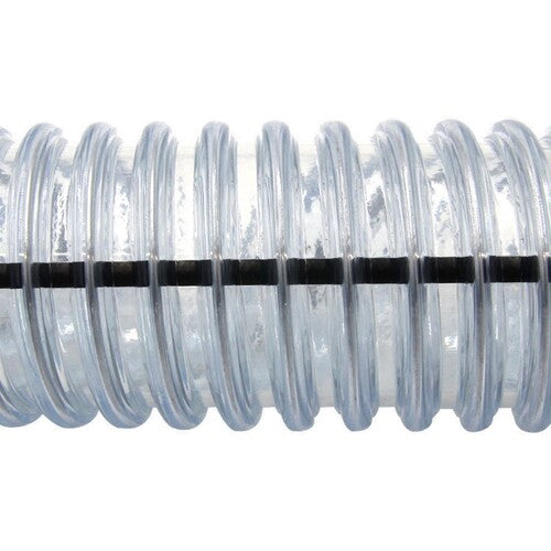 トヨックス　プラスチック粉粒体搬送用耐熱・耐摩耗・帯電防止ホース　トヨトップ−Ｅ１００℃ホース　内径３８．０ｍｍ×外径５０．６ｍｍ　長さ２０ｍ　ＴＰＥ１００Ｃ−３８−２０　TPE100C-38-20　1 巻