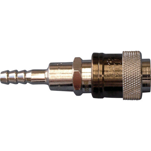 小池酸素　アポロコック（ソケット）　ホース用　適用流体酸素　接続サイズφ６　Ｓ１Ａ０２１１１　AS-1-6　1 個