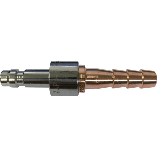 Koike Oxygen Apollo Cock for Hose Applicable Fluid Fuel Gas Connection Size φ8 S1A03232 ZAP-2-8 1 pc