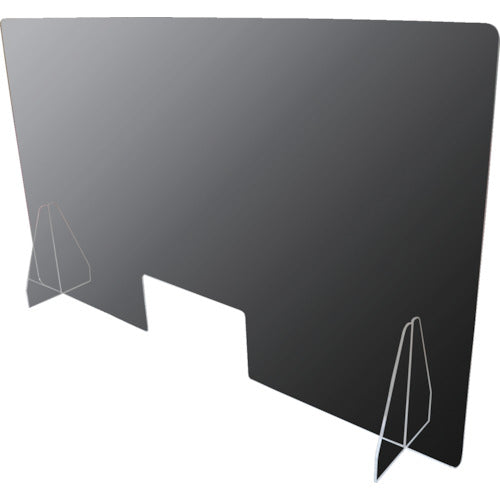 ＣＡＲ−ＢＯＹ　飛沫防止アクリルパーティション　１２０Ｘ７０ｃｍ　開口部あり　FM-80　1 枚