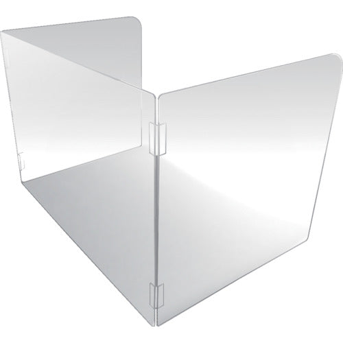 ＣＡＲ−ＢＯＹ　飛沫防止アクリルパーティション　コの字型　大サイズ　FM-67　1 枚