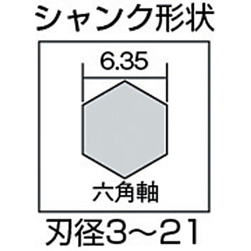 大西　木工用兼用ビット４．０ｍｍ　NO2-40　1 本