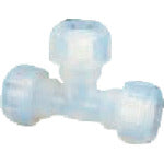 Fluorochemical PFA Union Tee (abacus type seal) TFU-12 Applicable outer diameter 12Φ NR1050-014 1 pc