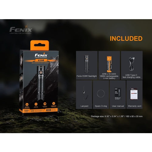 FENIX LED Light E28R 1 piece