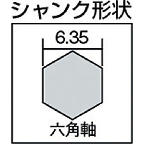 大西　木工用ハイス下穴錐４．０ｍｍ　NO21-4　1 本