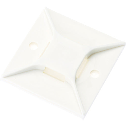 PANDUIT 마운트 베이스 고무계 점착 테이프 첨부 화이트 (50개입) ABM3H-AL 1봉