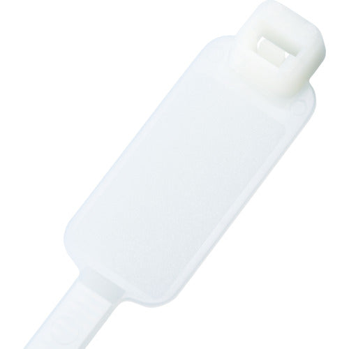 PANDUIT Flag-shaped nylon cable ties, natural (100 pieces) PLM2S-C 1 bag