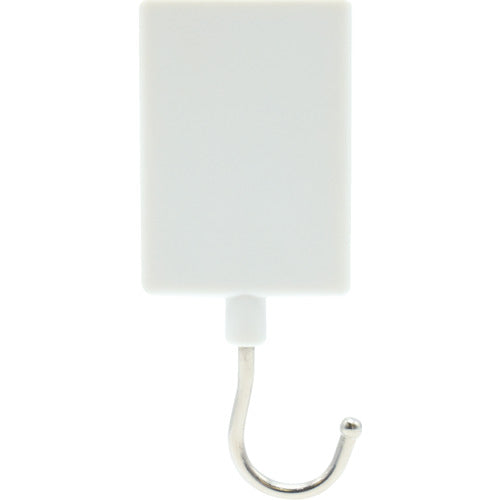 マグエックス　マグネットフラットフック（抗菌）Ｌ　白　MFH-6W　1 個