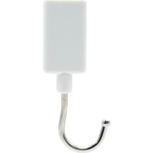 マグエックス　マグネットフラットフック（抗菌）Ｓ　白　MFH-1W　1 個