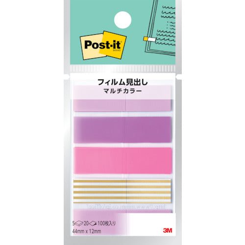 ３Ｍ　ポスト・イット　フィルム見出し　マルチカラー　688MC-7　1 PK