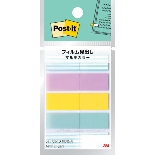 ３Ｍ　ポスト・イット　フィルム見出し　マルチカラー　688MC-5　1 PK