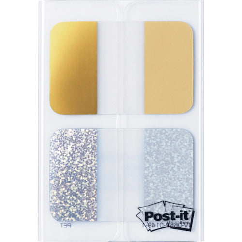 3M Post-it Film Index, Thick, Metallic Color, 686-FO1, 1 PK