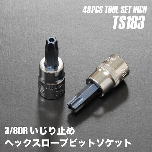 アストロプロダクツ　ツールセット　インチ（４８点組）　ＴＳ１８３　2012000001831　1 Ｓ