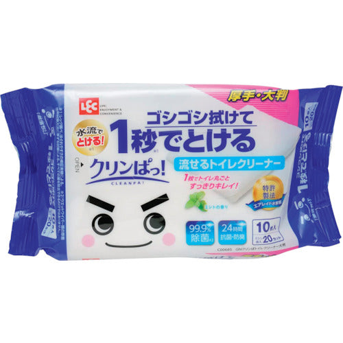 LEC Gekiochikun, Clean Toilet Cleaner Large Size C00685 1 PK