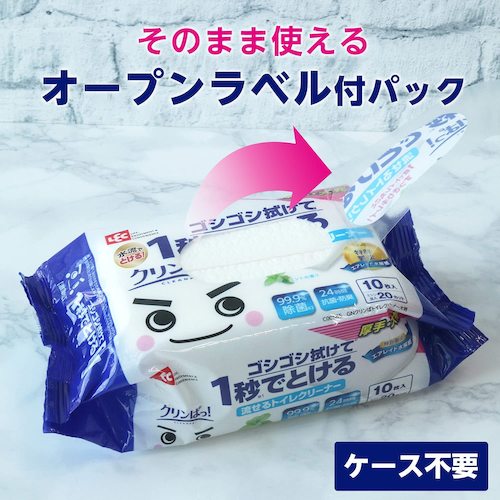 LEC Gekiochikun, Clean Toilet Cleaner Large Size C00685 1 PK