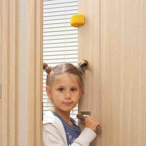 CAR-BOY 도어 스토퍼 옐로우 BS-40 1개