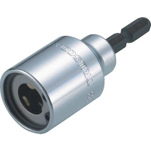 TRUSCO 【매진 폐번】 전동 드라이버 소켓 전나사 적응 나사 직경 W5/16 TEZN-516 1개